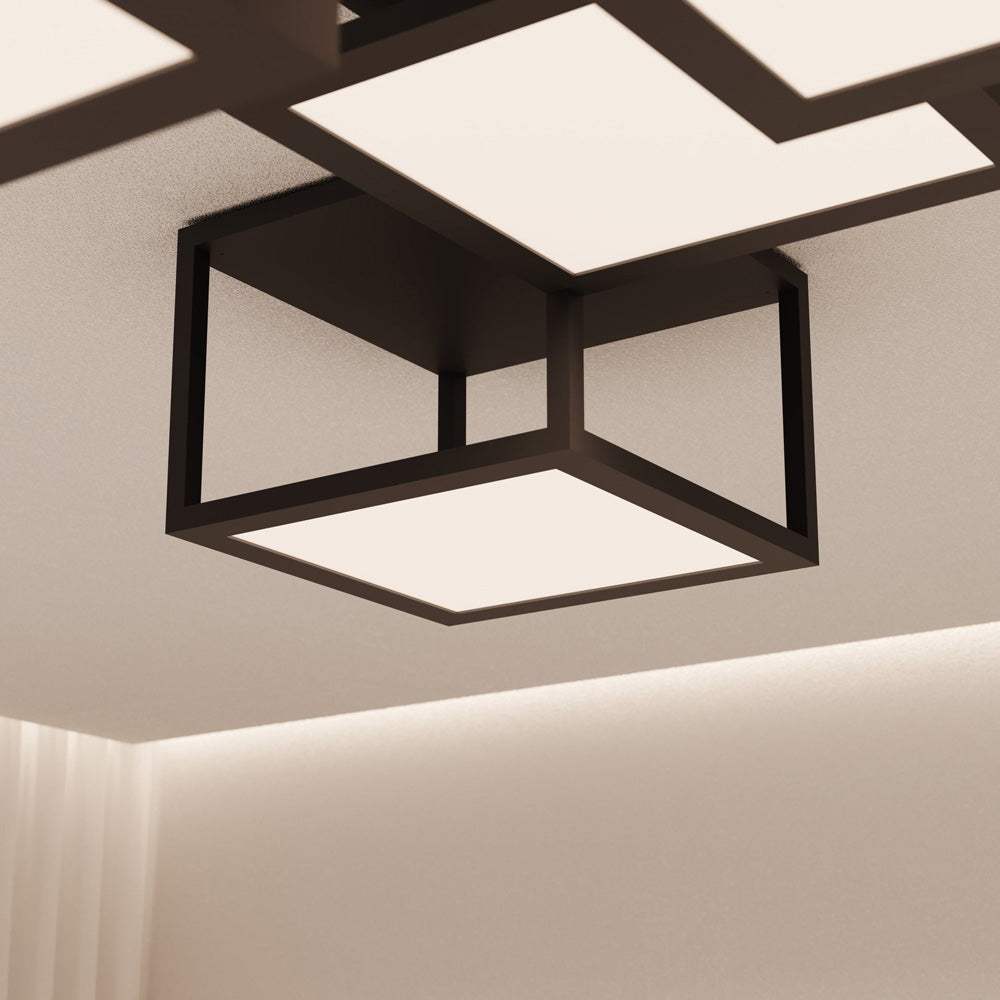 Cubix™ LED Flush Mount Ceiling Light in Detail.