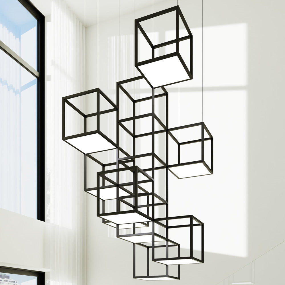 Cubix™ LED Pendant Light in Detail.