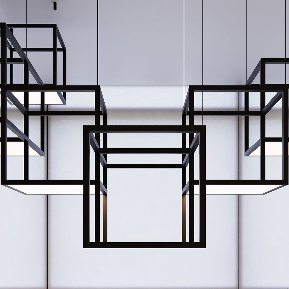 Cubix™ LED Pendant Light in Detail.