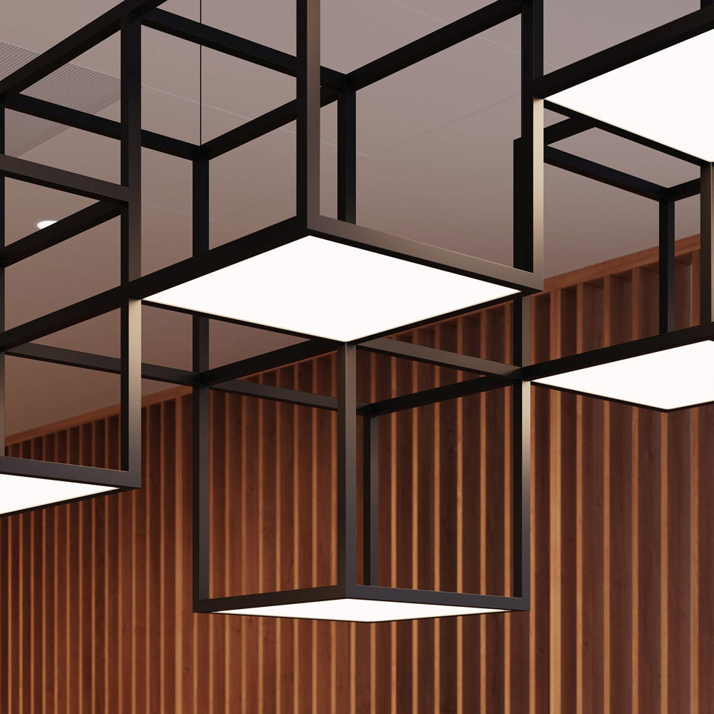 Cubix™ LED Pendant Light in Detail.