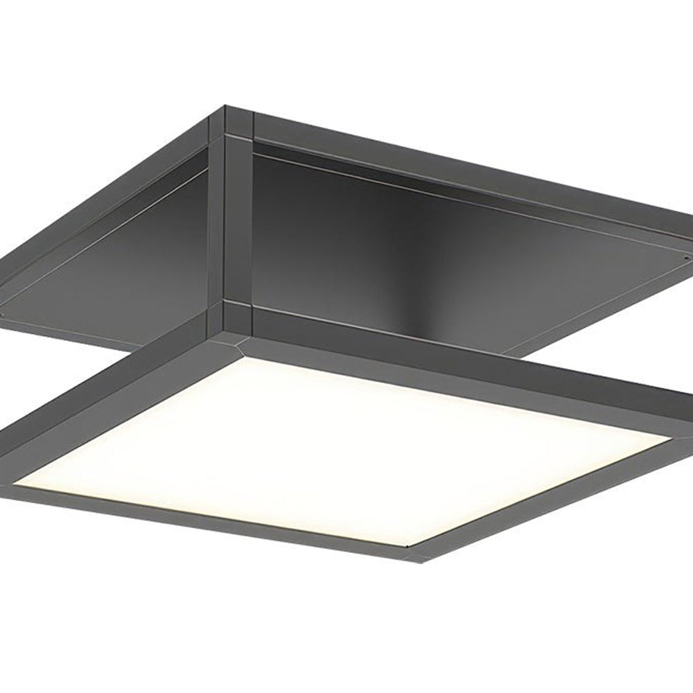 Cubix™ Single LED Flush Mount Ceiling Light in Detail.