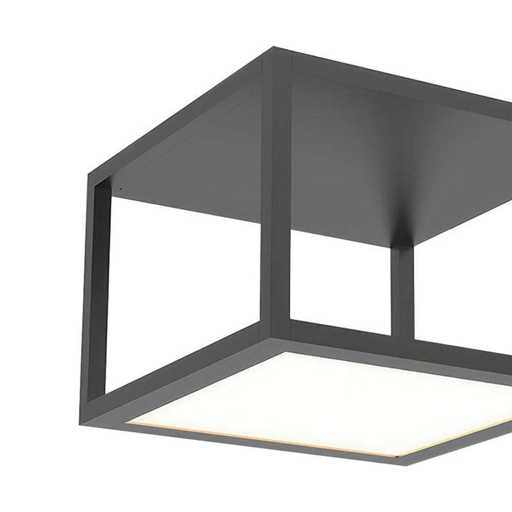 Cubix™ Single LED Flush Mount Ceiling Light in Detail.