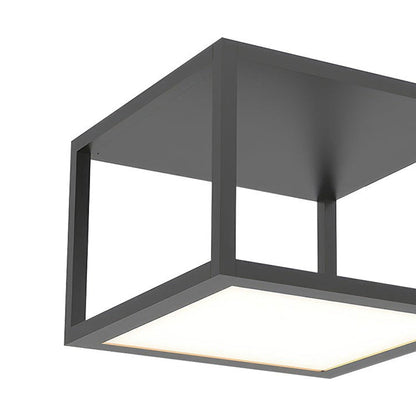 Cubix™ Single LED Flush Mount Ceiling Light in Detail.