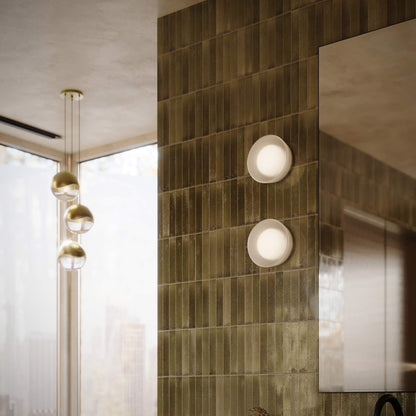 Grapes® LED Multipoint Pendant Light in bathroom.