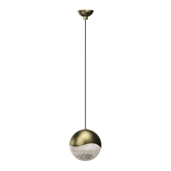 Grapes® LED Pendant Light in Micro-Dome/Brass (Large).