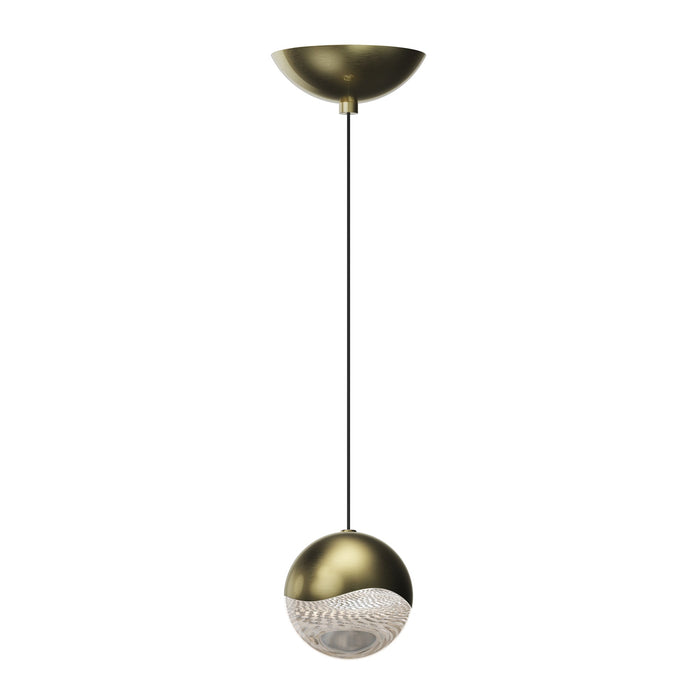 Grapes® LED Pendant Light in Dome/Brass (Large).