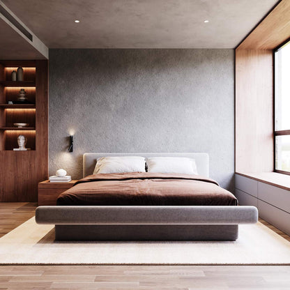 Haim Aimable LED Wall Light in bedroom.