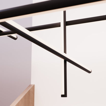 Labyrinth LED Chandelier in Detail.