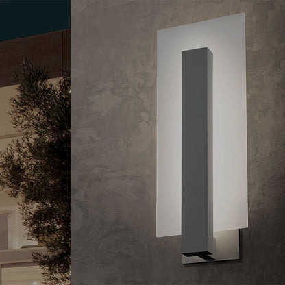 Midtown LED Wall Light Outside Area.