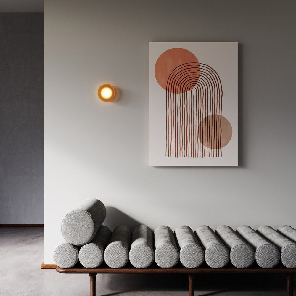 Mist LED Ceiling / Wall Light in living room.