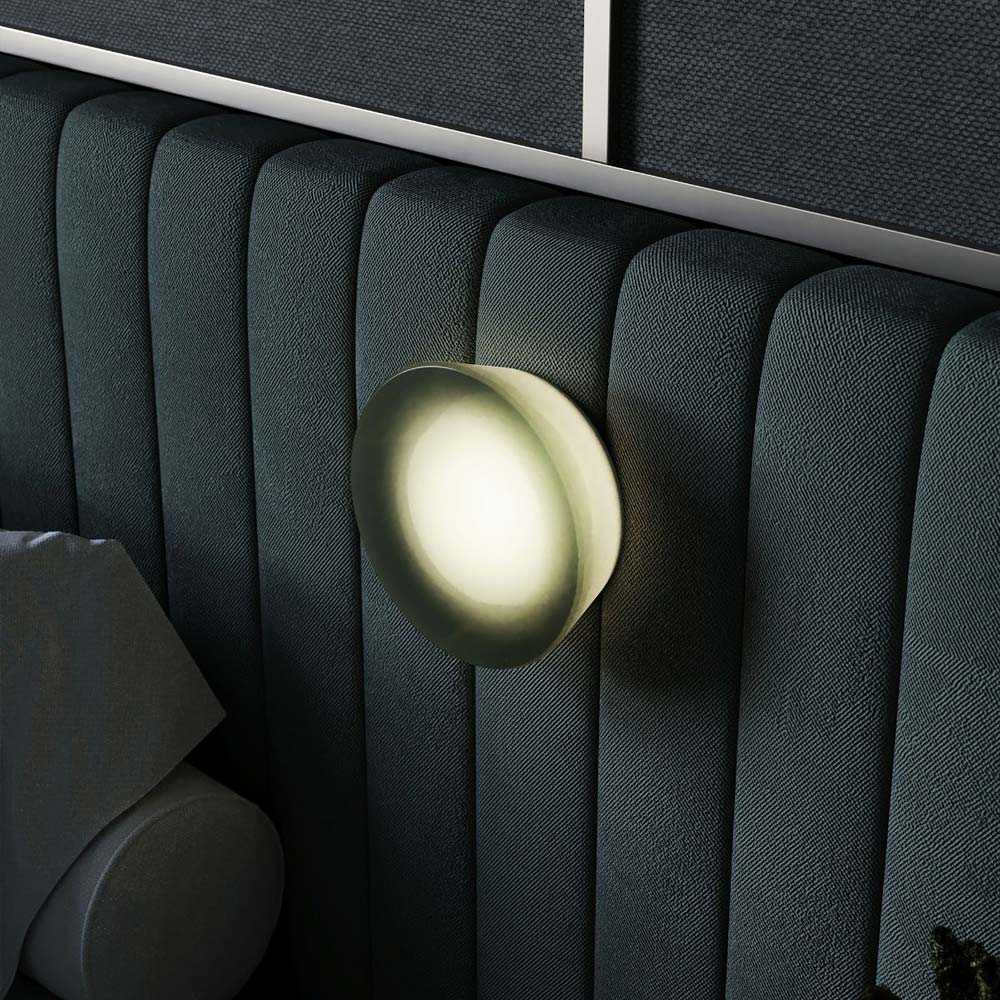 Mist LED Ceiling / Wall Light in bedroom.