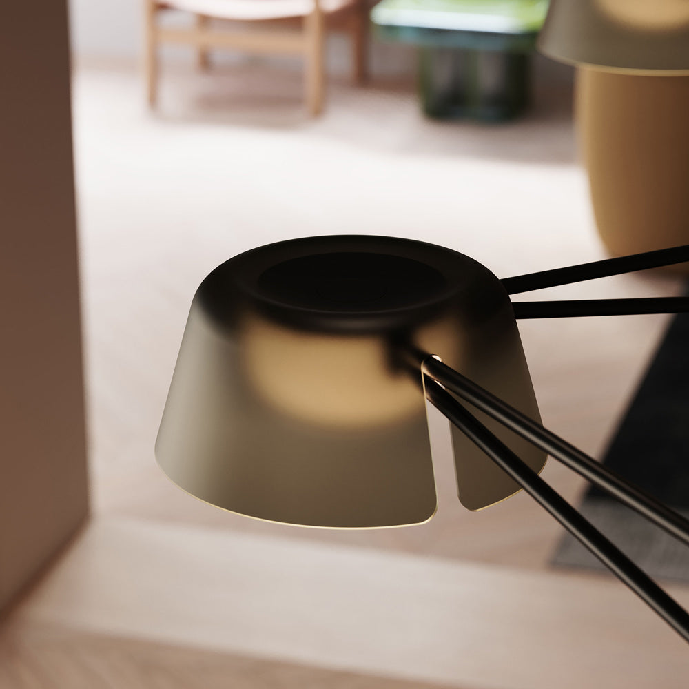 Ray LED Chandelier in Detail.