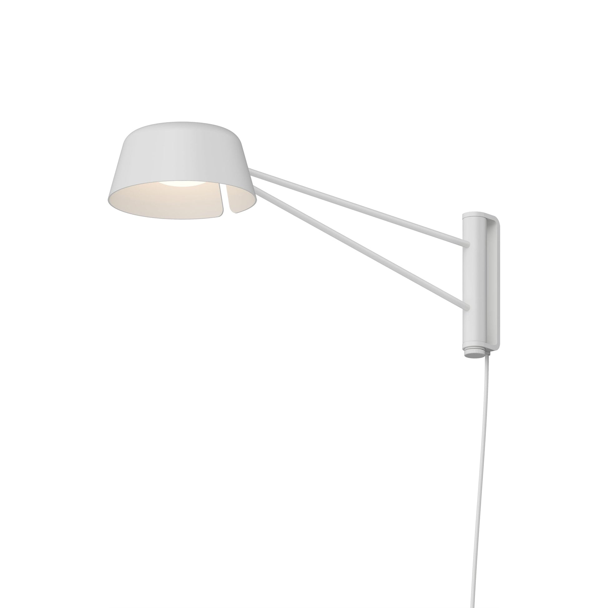 Ray LED Wall Light in Warm Gray (Warm Gray/Short).