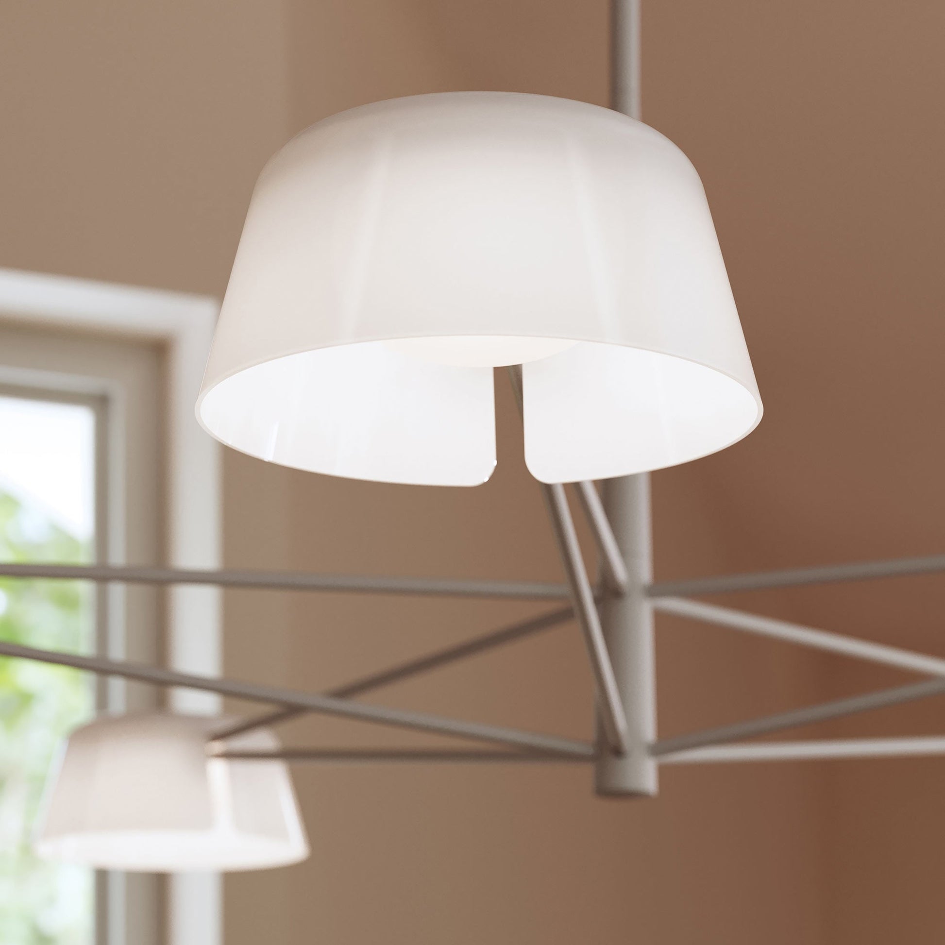 Ray Linear LED Chandelier in Detail.