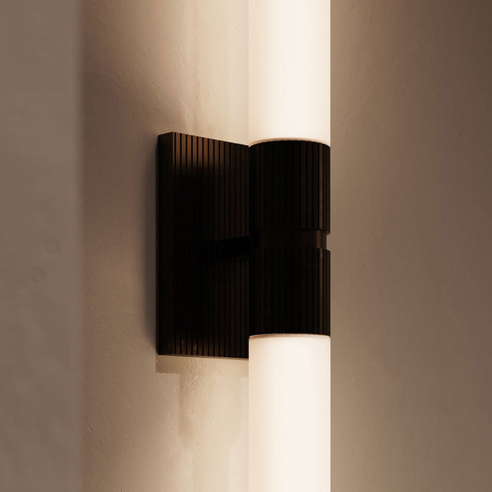 Scepter LED Bath Wall Light in Detail.