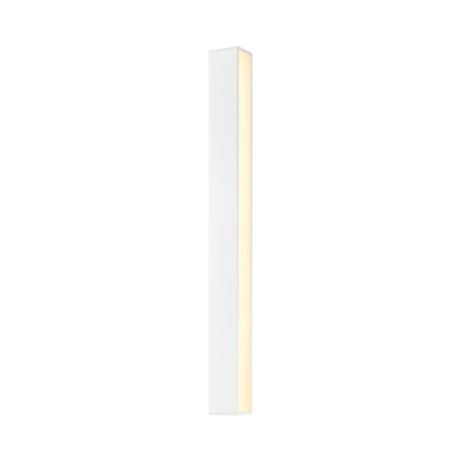 Sideways LED Wall Light in Texture White (36.25-Inch).