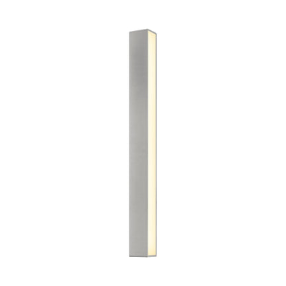 Sideways LED Wall Light in Textured Gray (36.25-Inch).