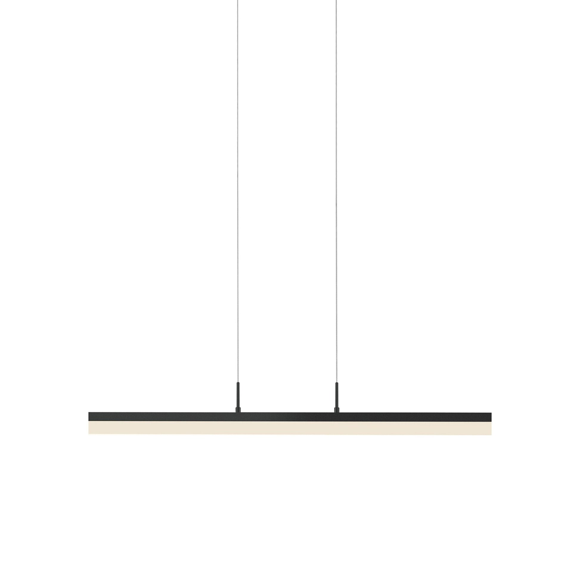 Stiletto LED Pendant Light in Satin Black (Small).