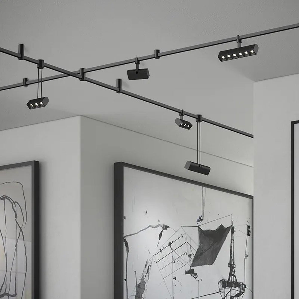 Suspenders® 2-Bar Freeform LED Flush Mount Ceiling Light.