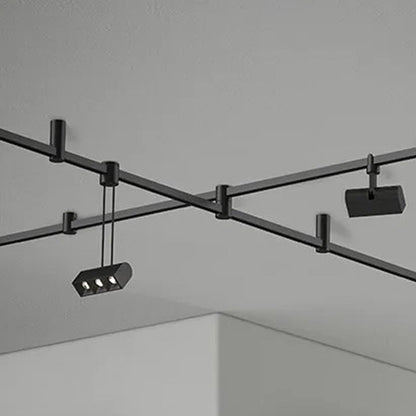 Suspenders® 2-Bar Freeform LED Flush Mount Ceiling Light in Detail.