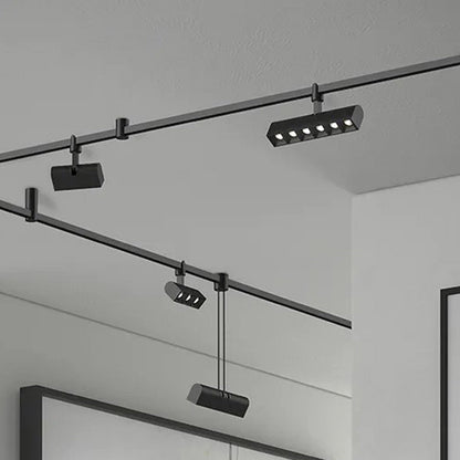 Suspenders® 2-Bar Freeform LED Flush Mount Ceiling Light in Detail.