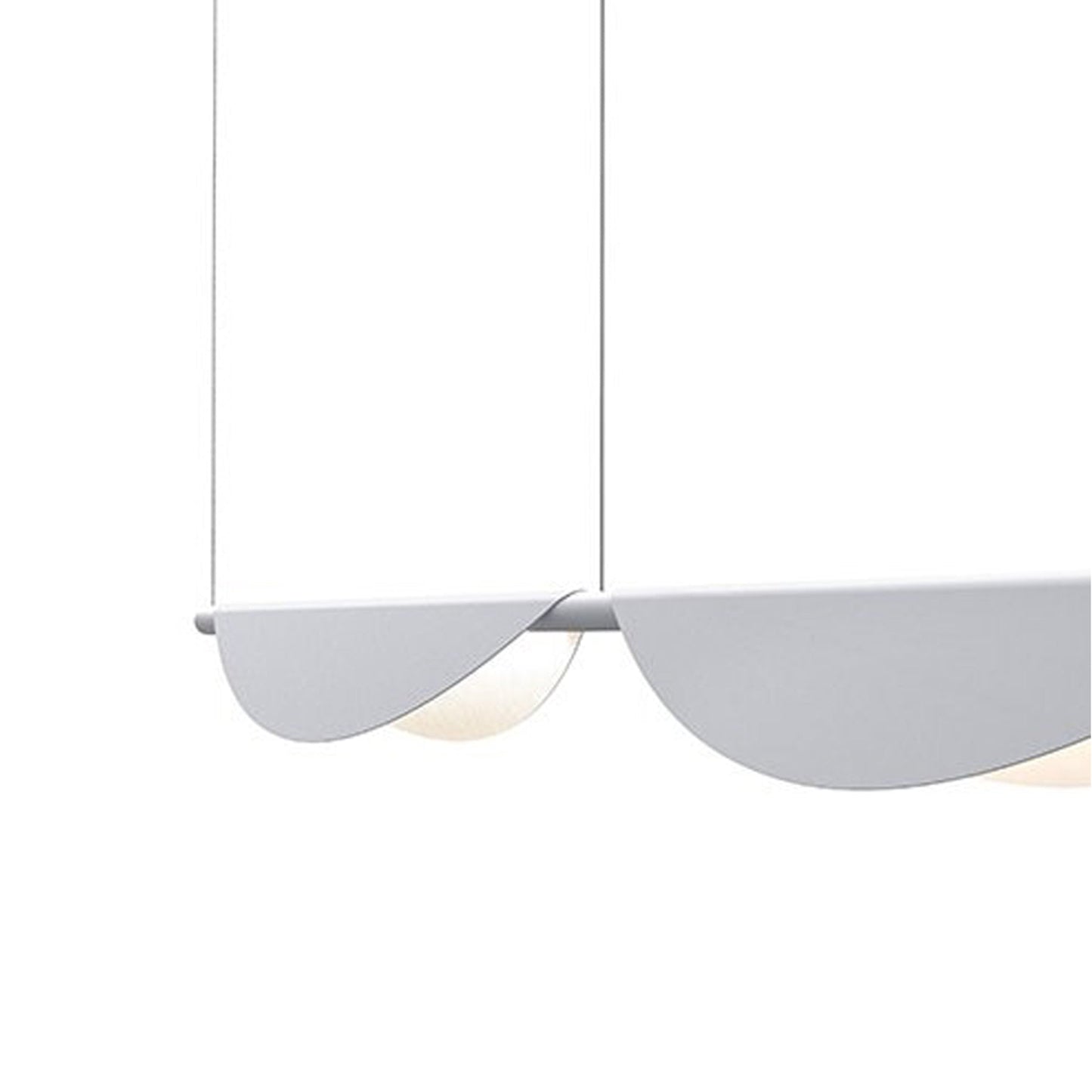 Tela™ LED Double Pendant Light in Detail.