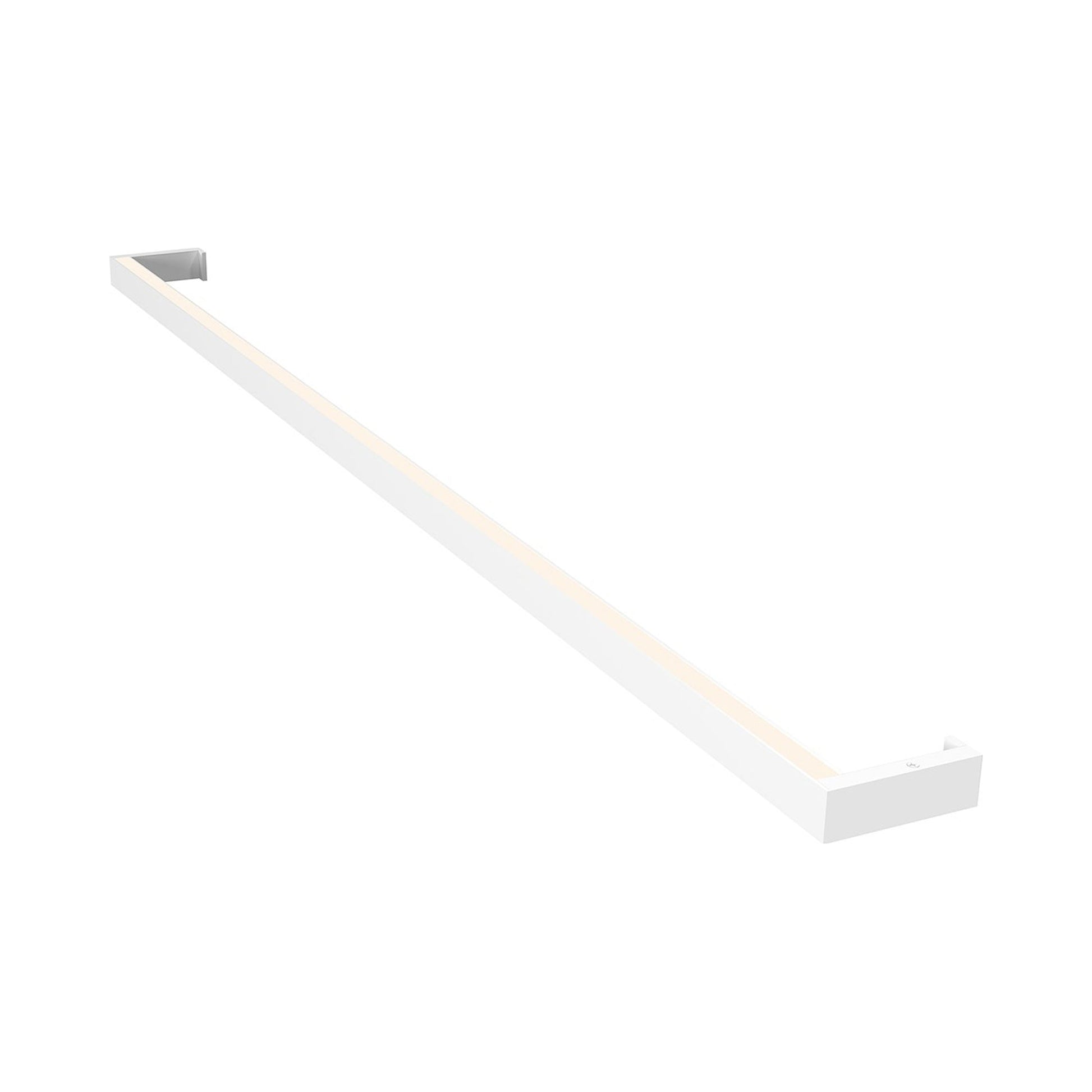 Thin-Line™ LED Wall Light in Satin White (1-Light/48-Inch/Direct).