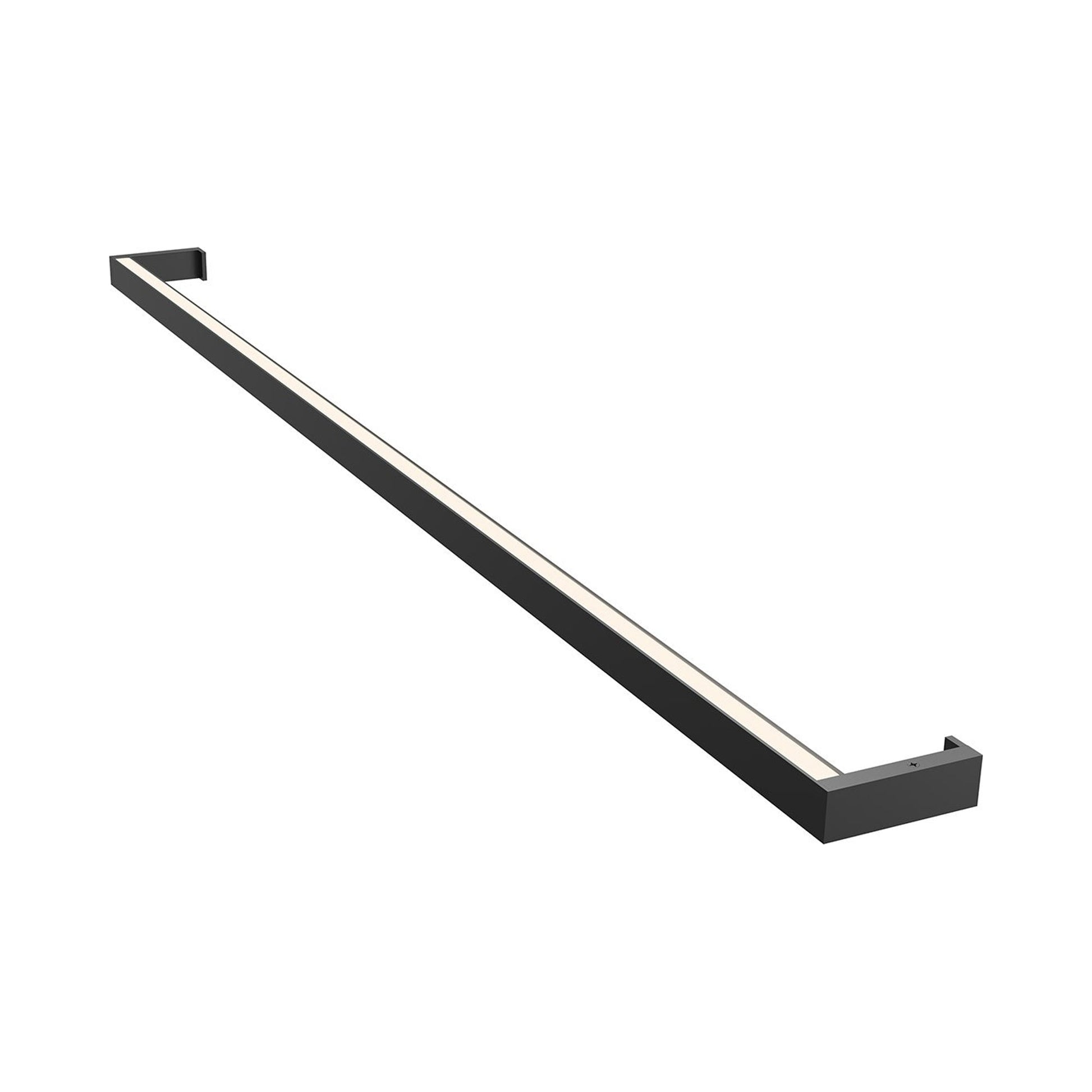 Thin-Line™ LED Wall Light in Satin Black (1-Light/48-Inch/Direct).