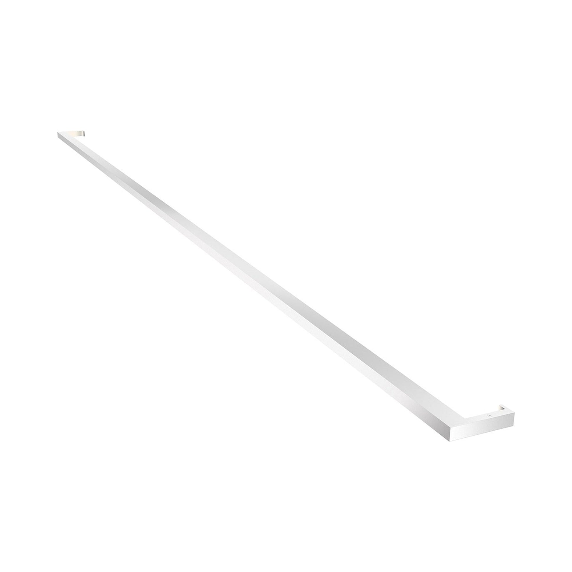 Thin-Line™ LED Wall Light in Bright Satin Aluminum (1-Light/96-Inch/Indirect).
