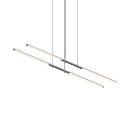 Tik-Tak™Tandem LED Pendant Light in Polished Chrome.