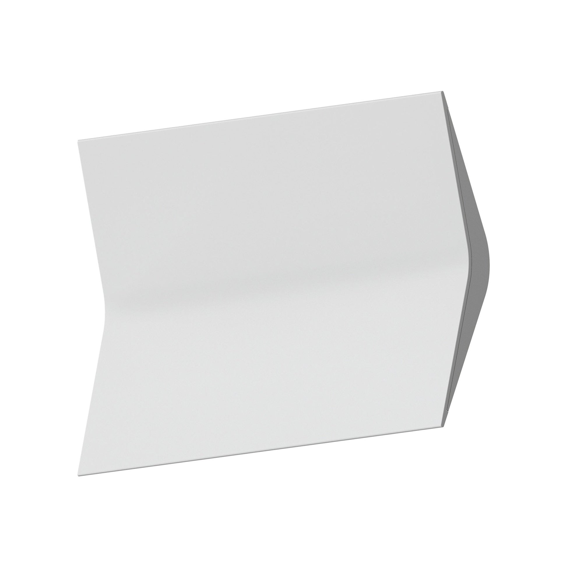 Turo LED Wall Light in Satin White (Medium).
