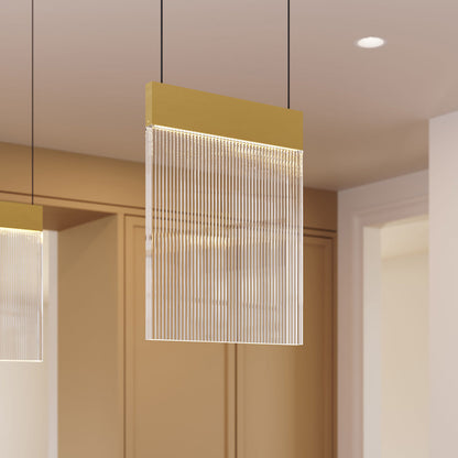 V Panels LED Pendant Light in Detail.