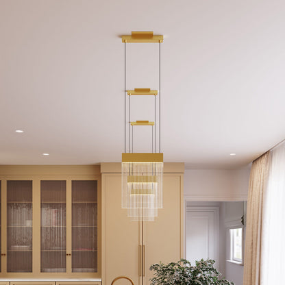 V Panels LED Pendant Light in kitchen.