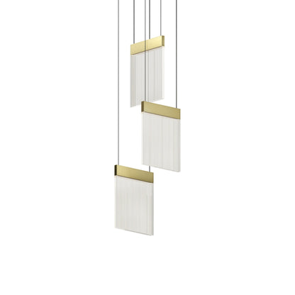 V Panels Multi Light LED Pendant Light.