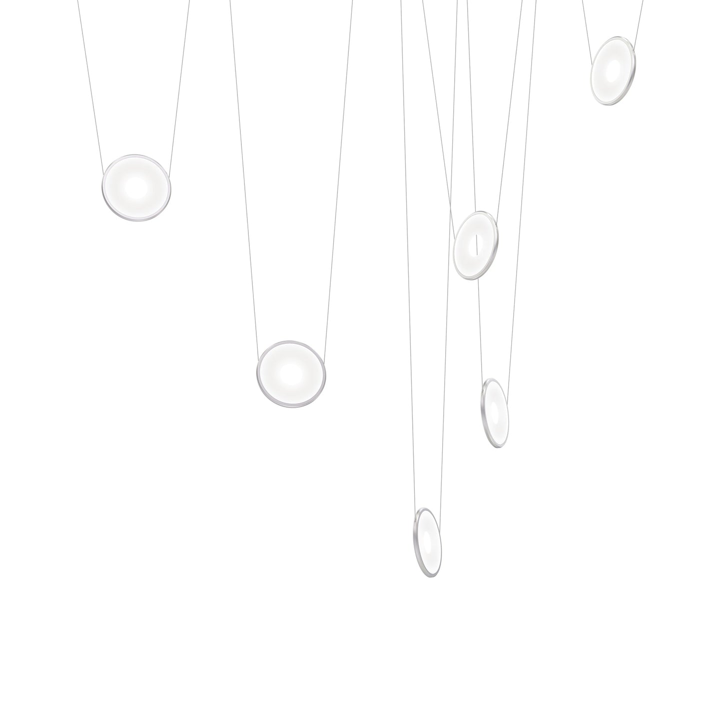 Yo Coin LED Pendant Light (6-Light).