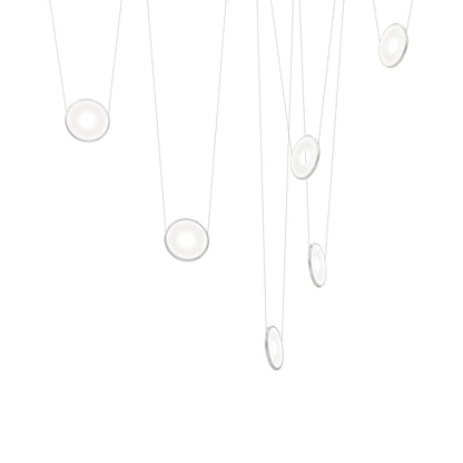 Yo Coin LED Pendant Light (6-Light).