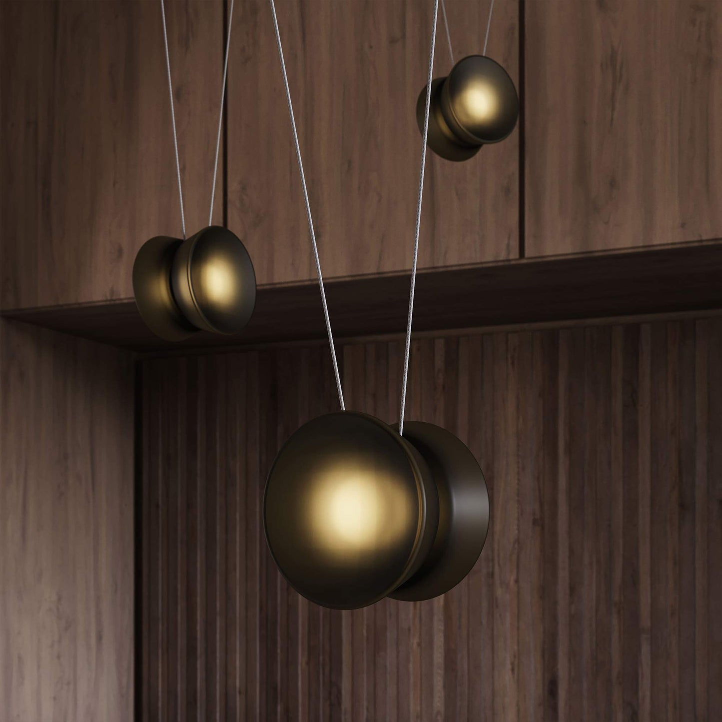 Yo Yo LED Pendant Light in Detail.