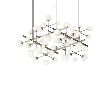 Nebula™ LED Pendant Light in Satin Nickel (Standard).