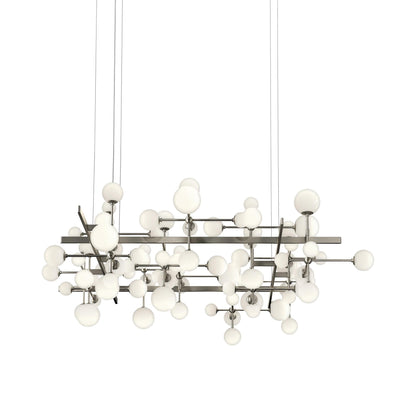 Nebula™ LED Pendant Light in Satin Nickel (Large).