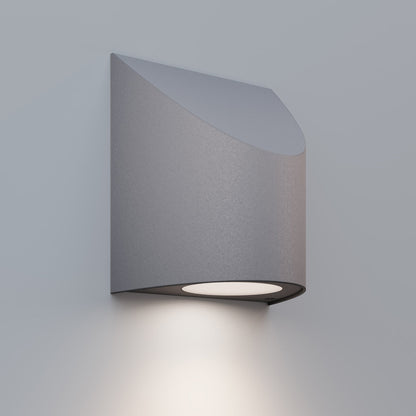 Shear Outdoor LED Wall Light in Detail.