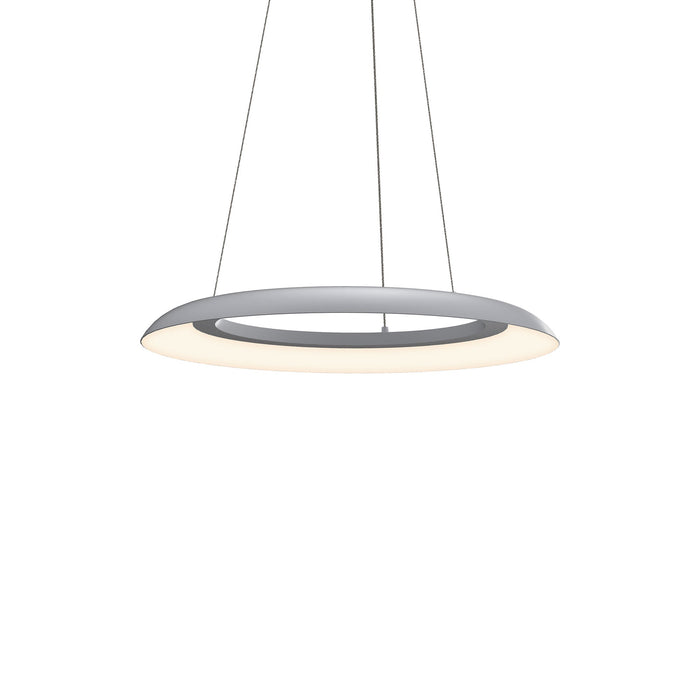 Torus™ LED Pendant Light in Dove Gray (Small).