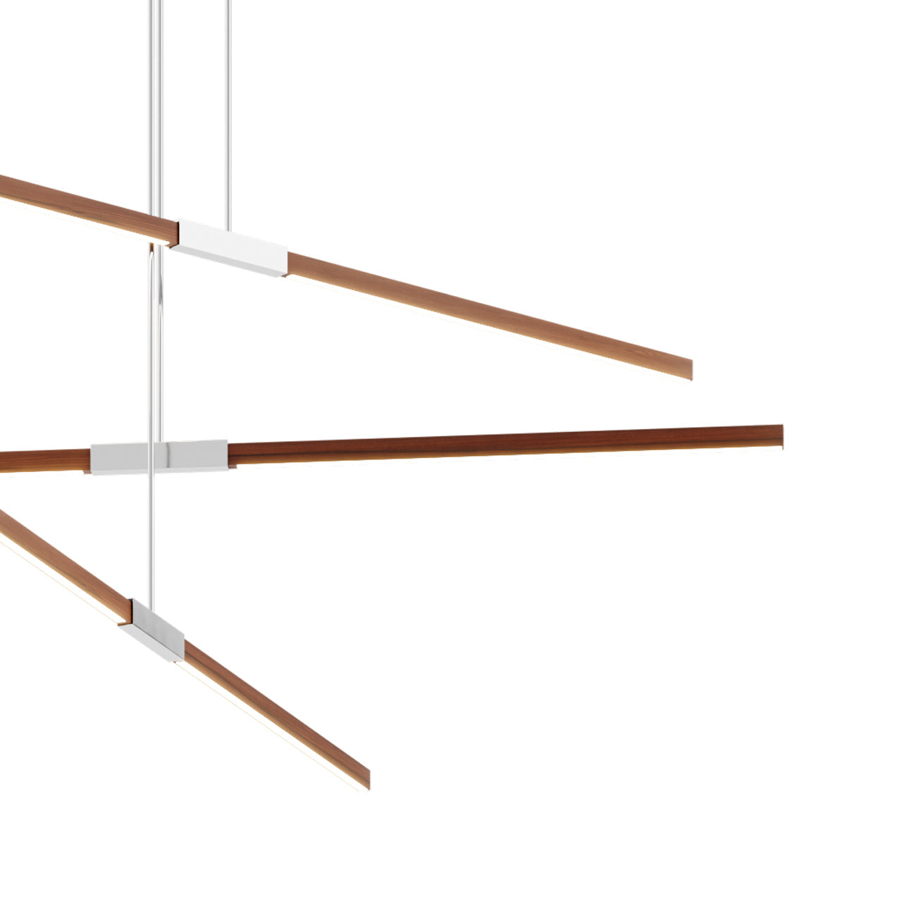 Stickbulb 6ft Multi Light Linear LED Pendant Light in Detail.