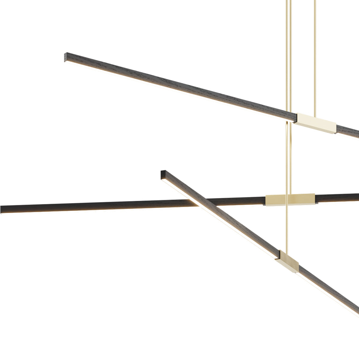 Stickbulb 8ft Multi Light Linear LED Pendant Light in Detail.