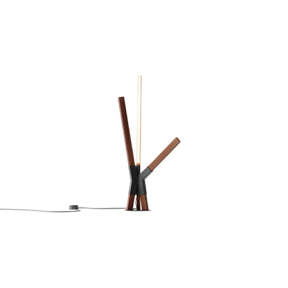 Bang LED Table Lamp in Water Tower Redwood/Blackened.