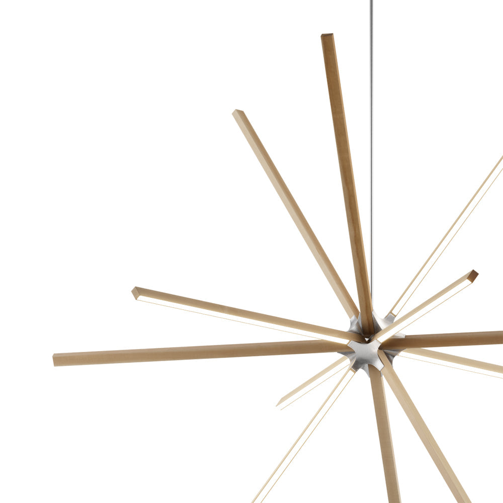 Boom Big LED Chandelier in Detail.