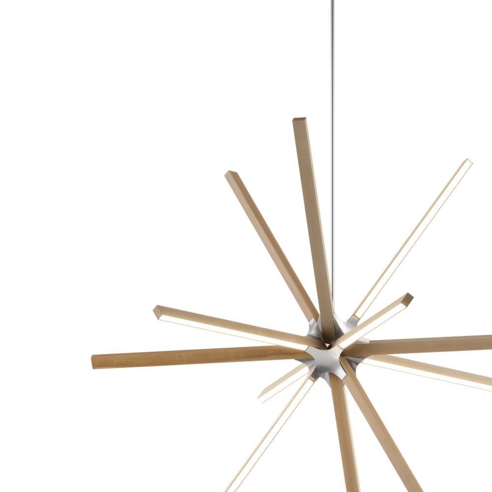 Boom Middle LED Chandelier in Detail.
