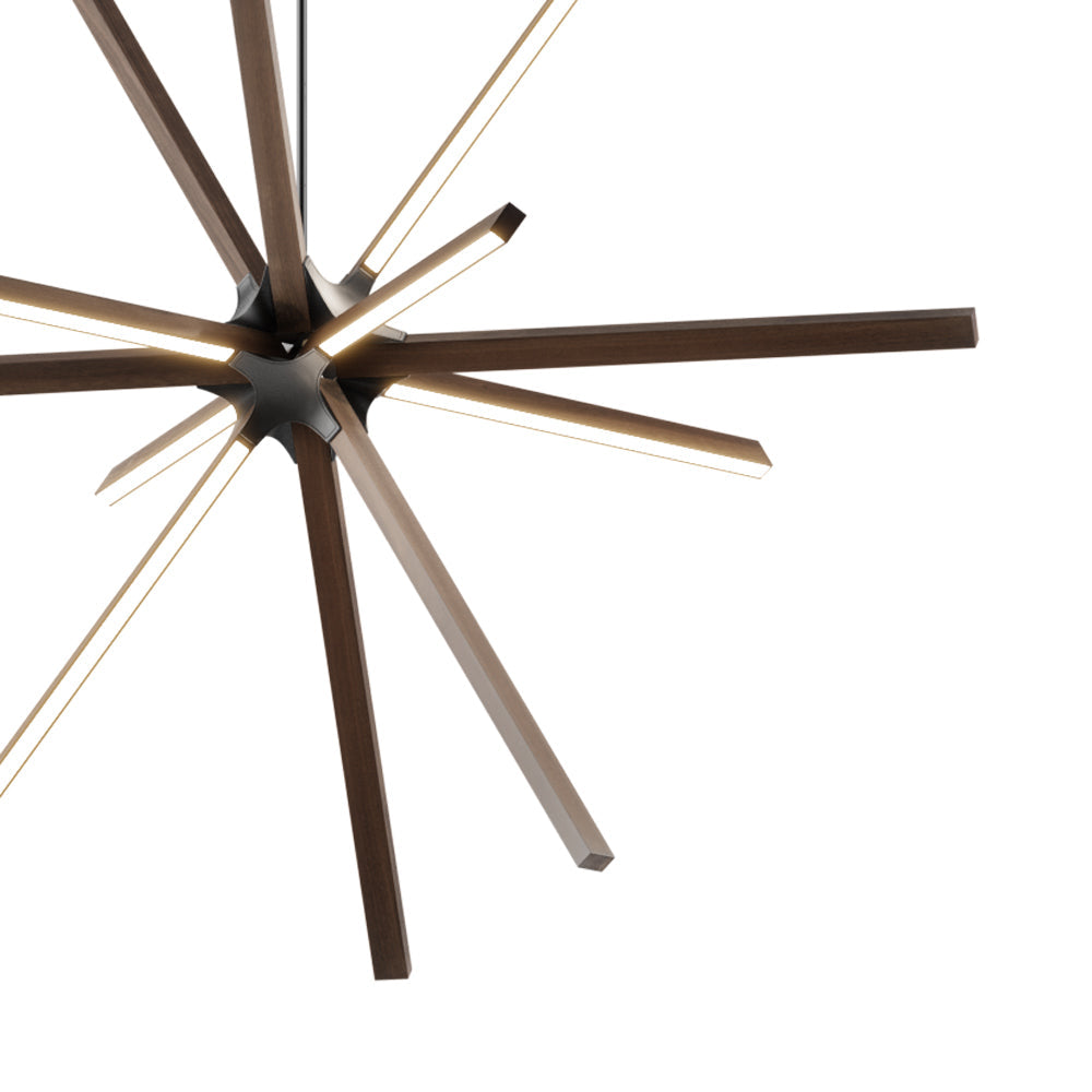 Boom Middle LED Chandelier in Detail.