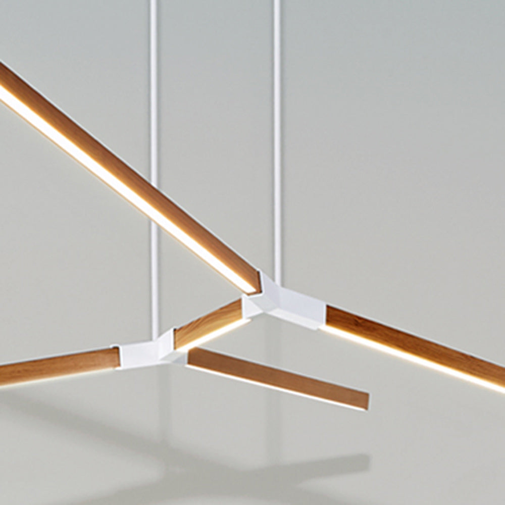Bough Branching Big LED Chandelier in Detail.
