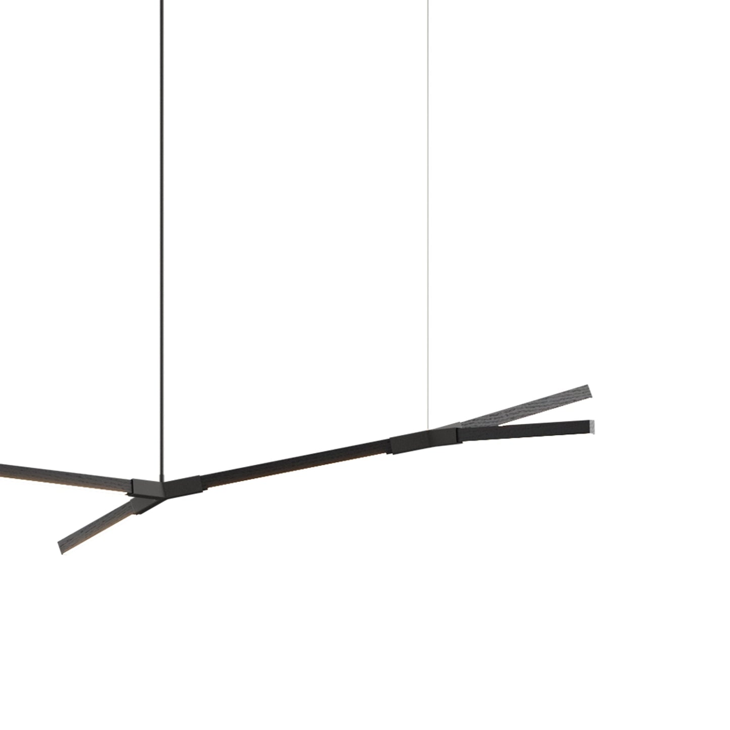 Bough Branching Little LED Chandelier in Detail.