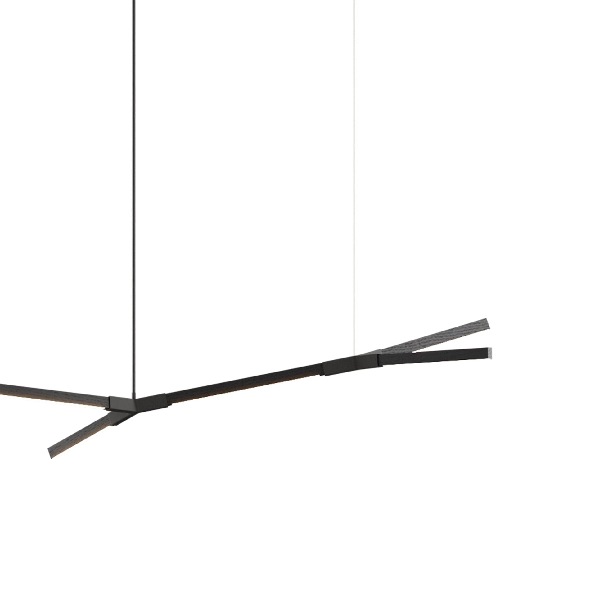 Bough Branching Little LED Chandelier in Detail.